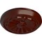 Ekena Millwork Olivia Ceiling Medallion (Fits Canopies up to 2 1/8"), 7 7/8"OD x 1 1/8"P, Brushed Mahogany CM07OLBMF - alternate 3